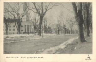 Concord, Mass., Boston Post Road