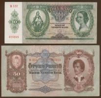 1932-36. 10P + 50P T:I