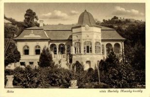 Borsodbóta, Bóta; vitéz Borbély Maczky-kastély (EK)