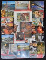 Vegyes telefonkártya gyűjtemény, 105 db, +1 katalógus 1991-1999