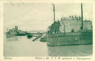 Mohács Port and silk-factory