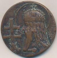 1938. Szent István Jubileumi Esztendő 1038-1938 Br emlékérem (36,5mm) T:3 Hungary 1938. Saint Stephen Jubilee Br commemorative medallion (36,5mm) C:F