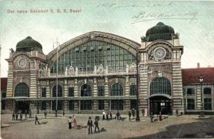 Basel, Der neue Bahnhof / railway station