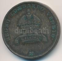 Olasz Államok / Lombardia-Velence 1849M 5c Cu T:2-
Italian States / Lombardy-Venetia 1849M 5 Centes...