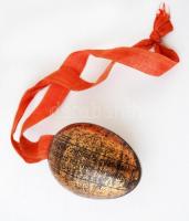 Stollwerck kinyitható húsvéti fém tojás, h: 5,5 cm