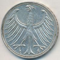 NSZK 1966J 5M Ag T:2-
FRG 1966J 5 Mark Ag C:VF