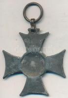 1913. "Mozgósítási Kereszt / 1912-1913-as Emlékkereszt" cink kitüntetés mellszalag nélkül ...