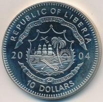 Libéria 2004. 10$ "Szabadság pillanatai - Trójai háború Kr.e. 1250" multicolor, tanúsítván...