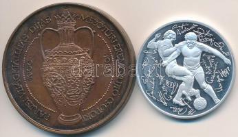 Fritz Mihály (1947-) / Szabó Géza (1939-) 1986. "MÉE Mezőtúr - Badár Balázs" Br emlékérem ...