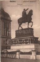 Belgrade, Mihály herceg szobra / statue