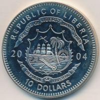 Libéria 2004. 10$ "Szabadság pillanatai - Zapata forradalma Mexikóban 1914" multicolor tan...