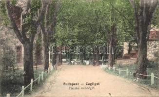 Budapest XII. Zugliget, Fáczán vendéglő (EK)