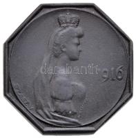 Szász Vilmos (1884-1923) 1916. "Károly és Zita" Zn emlékérem (24mm) T:2
Hungary 1916. &qu...
