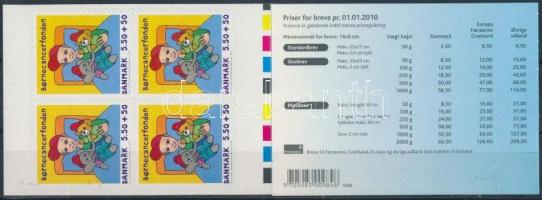 Children's Cancer Foundation adhesive stamp booklet, Gyermekrák Alapítvány öntapadós bélyegfüzet