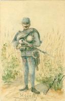 Soldier hand-painted