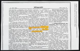 Löfkovits Arthur (1863-1935) 1914. "A Debreczeni Kereskedelmi és Iparkamara kitüntető érme / Je...