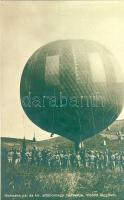 Military-baloon Zeppelin Foto AK