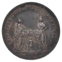 Habsburg Birodalom / Csehország / Prága 1723/1724. II. (VI.) Károly csehországi koronázása jelzetlen Ag koronázási emlékérem (6,22g/25,5mm) T:2- patina, edge error Habsburg Monarchy / Bohemia / Prague 1723/1724. Bohemian coronation of Karl (VI) II / Ag medal without hallmark. GOTT BEGLEITE DIE BÖHMISCHE KRONE - PRAG 5 U S SEPT 1723 / MIT EINEM ERZHERZOGLICHEN SOHNE 1724 (6,22g/25,5mm) C:VF patina, ph.