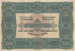 1920. 10.000K "Orell Füssli Zürich" piros sorozat- és sorszámmal T:III