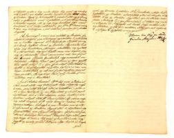 1826 Jegyzőkönyv a végrendelet nélkül elhunyt Herr Magdolna hajadon hagyatékának felszámolásáról.  3...