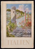 1929 Italien, turisztikai kiadvány színes illusztrációkkal, pp.:50, 22x15cm