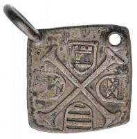 Ausztria / Bécs 1529. 6kr Ag "I. Ferdinánd / Bécs török ostroma" T:3 lyukasztott, füllel
...