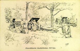 Hungaian soldiers WW I.