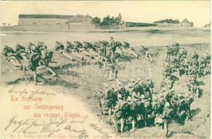 Magyar katonák hadgyakorlat (win Riß)