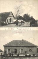 Pusztakeresztúr, Cherestur; utca, Állami iskola / street, school (Rb)