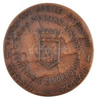 Olaszország 1967. "Borromini-centenárium" Br emlékérem eredeti gyártói "Johnson Milan...