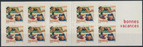 Vacation stamp-booklet, Vakáció bélyegfüzet