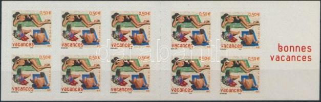 Vacations stamp-booklet, Vakáció bélyegfüzet