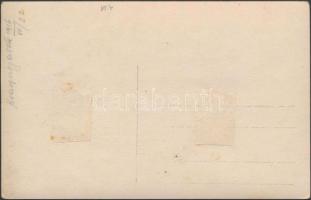 1916 Krasznojarszki fogolytábor, feliratozott fotólap, 9x14 cm / Krasnoyarsk, POW camp, 9x14 cm