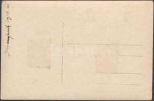 1916 Krasznojarszki fogolytábor, feliratozott fotólap, 9x14 cm / Krasnoyarsk, POW camp, 9x14 cm