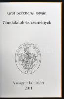 Gróf Széchenyi István. Gondolatok és események. 
A magyar kultúráért.  2011, Magyar Szépmíves Céh. ...
