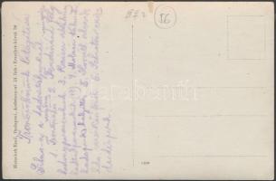 cca 1914-1916 IV. Károly látogatása trónörökösként a Silnon, hátoldalon feliratozott fotólap a magas...