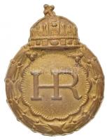 ~1930-1940. Hadirokkant Br gomblyuk jelvény (28x22mm) T:2 /  Hungary ~1930-1940. Invalid Br button badge (28x22mm) C:XF