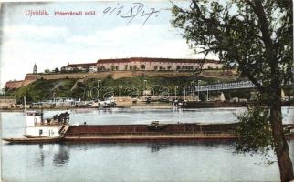 Újvidék, Novi Sad; Péterváradi erőd, uszály / fortress, barge