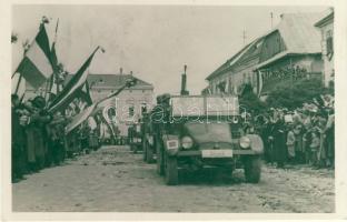 Kézdivásárhely Entry of hun. troops