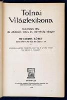 Tolnai Világlexikona I.-V.  A-Címer. Bp., 1912-1913, Magyar Ker. Közlöny Hírlap és könyvkiadó Vállal...
