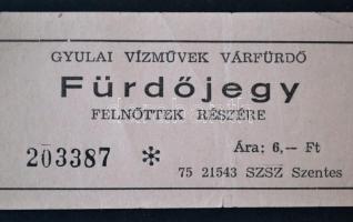 cca 1960-1980 18 db különféle tömegközlekedési és egyéb jegy, nagyrészt magyar