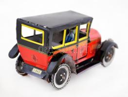 Taxi, lemezautó, 8x16x5cm