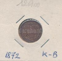 1872KB 1kr Cu "Angyalos címer" T:2,2-