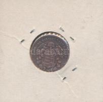 1872KB 1kr Cu "Angyalos címer" T:2,2-