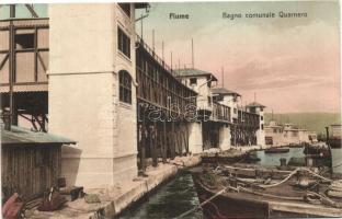Fiume, Bagno Comunale Quarnero / spa, port, boats