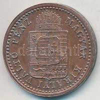 1891KB 1kr Cu "Fiume címer" T:1-