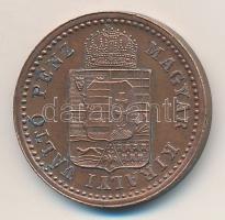 1892KB 1kr Cu "Fiume címer" T:1-