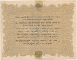 1848. 10Ft "Kossuth bankó" T:III- ragasztott
Adamo G111