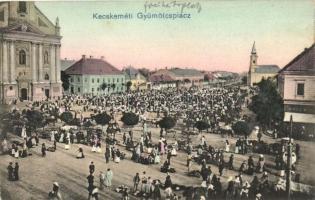 Kecskemét, Gyümölcspiac, Sipos üzlete, Gárdi Imre felvétele, kiadja Komor Gyula (fl)