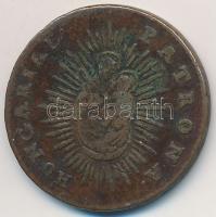 1765. Rézdénár "Mária Terézia" zárt korona T:2-
Huszár: 1756., Unger III.: 1278